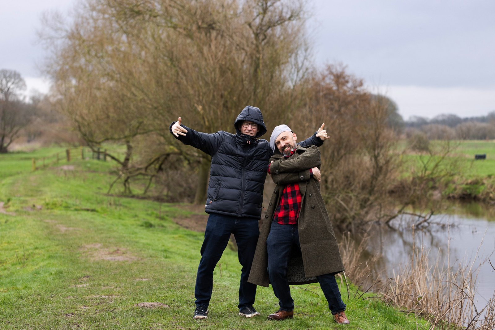 James and Garry being silly